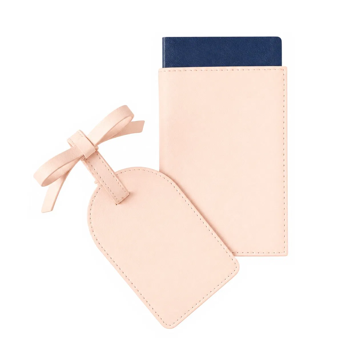 Custom Passport Cover and Luggage Tag Travel Accessories with Letter Number and Symbol Options