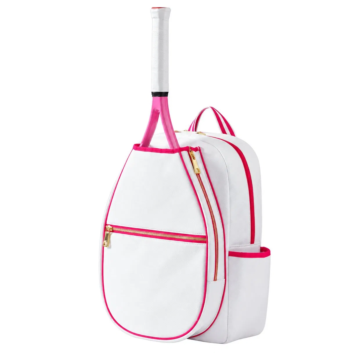 Custom Polyester Tennis and Pickleball Racket Sports Bag with Adjustable Shoulder Strap