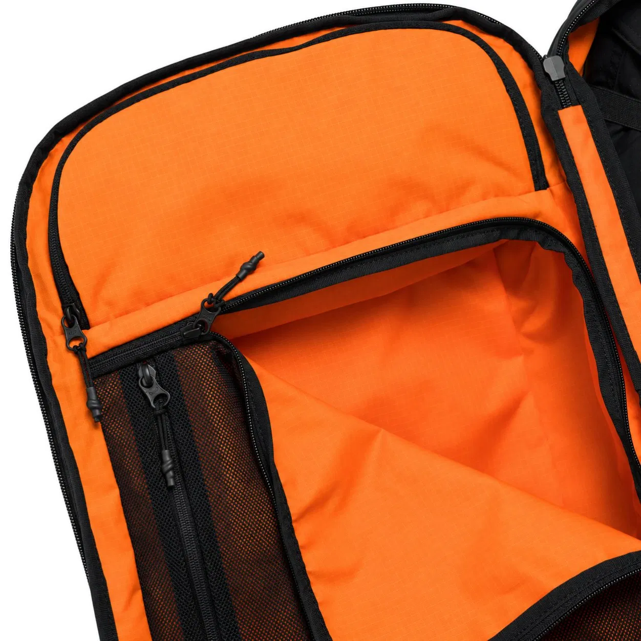 Custom Oxford Polyester Travel Laptop Backpack with Clamshell Opening and Adjustable Straps