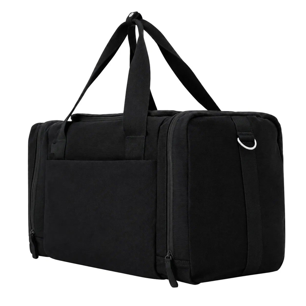 Custom Weekender Duffle Bag with Padded Laptop Pocket Shoe Storage and Trolley Pass Through