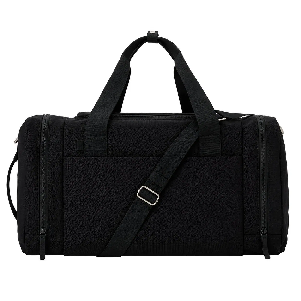 Custom Weekender Duffle Bag with Padded Laptop Pocket Shoe Storage and Trolley Pass Through