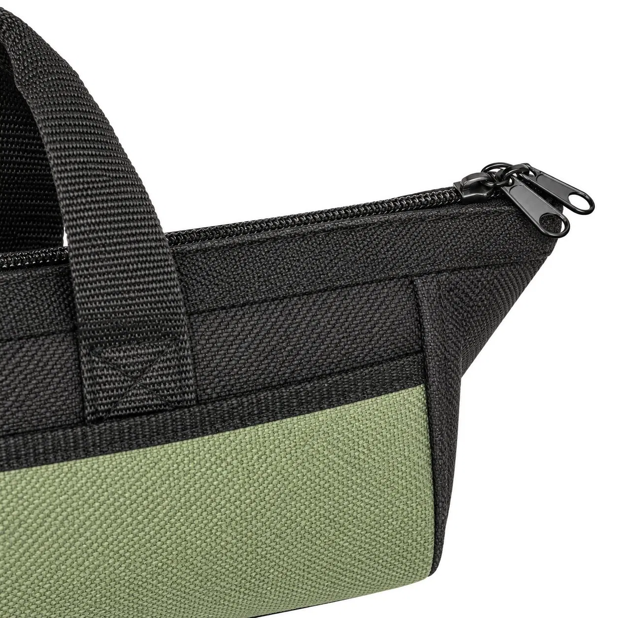 Custom Zipper Hanging Tool Bag for Electricians Plumbers and Carpenters with Organized Storage