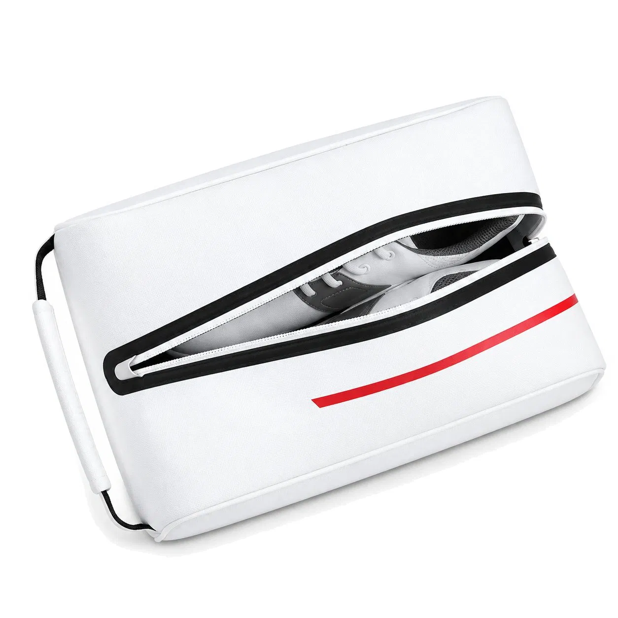 Custom Nylon Zipper Shoe Storage Bag with Ventilation for Golf Shoes and Travel Organization