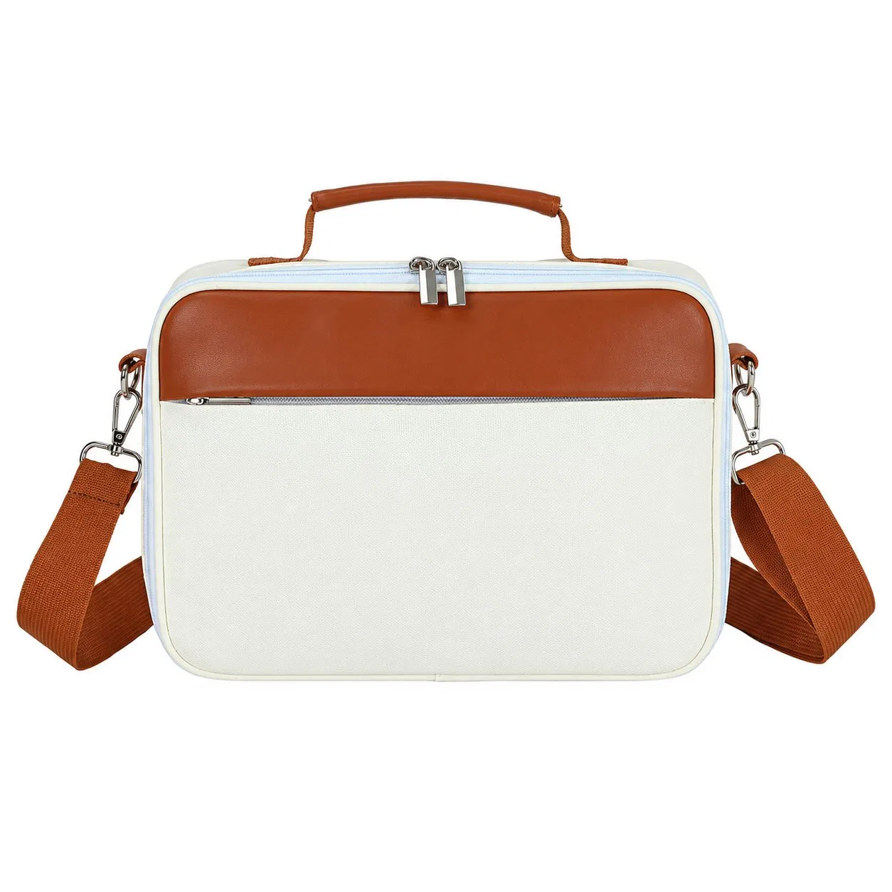 Custom Polyester Zipper Bible Carrying Bag with Handles Shoulder Strap and Multiple Storage Pockets