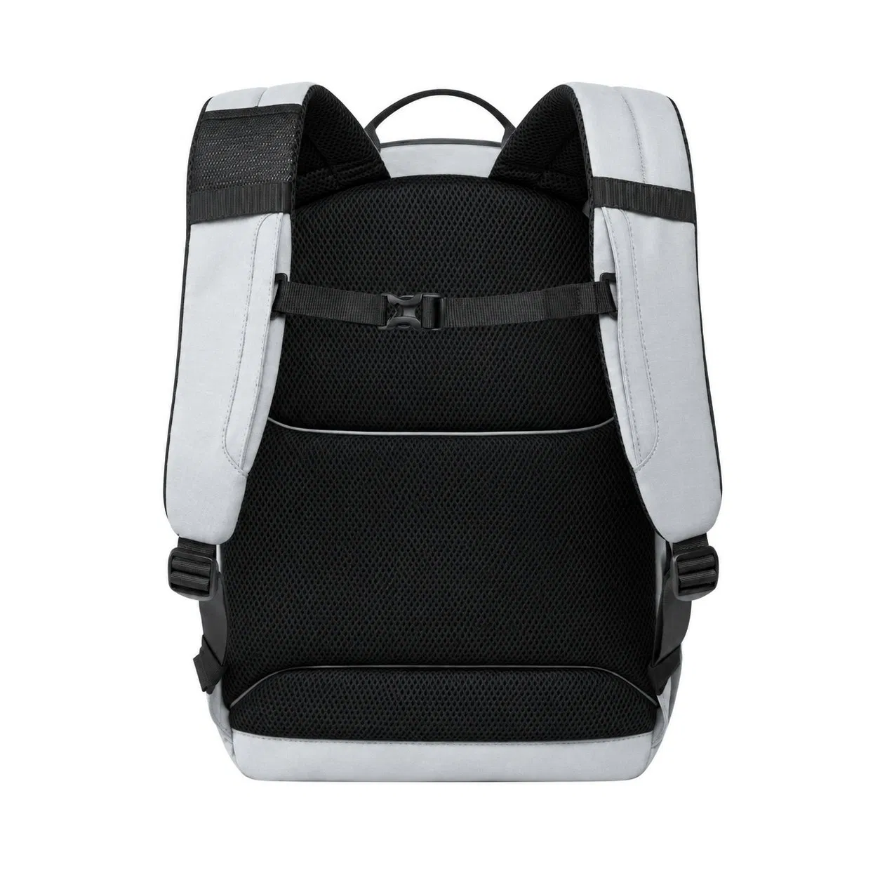 Polyester Zipper Casual Sports Backpack Bag with Interior Slot Pocket for Men and Outdoor Travel