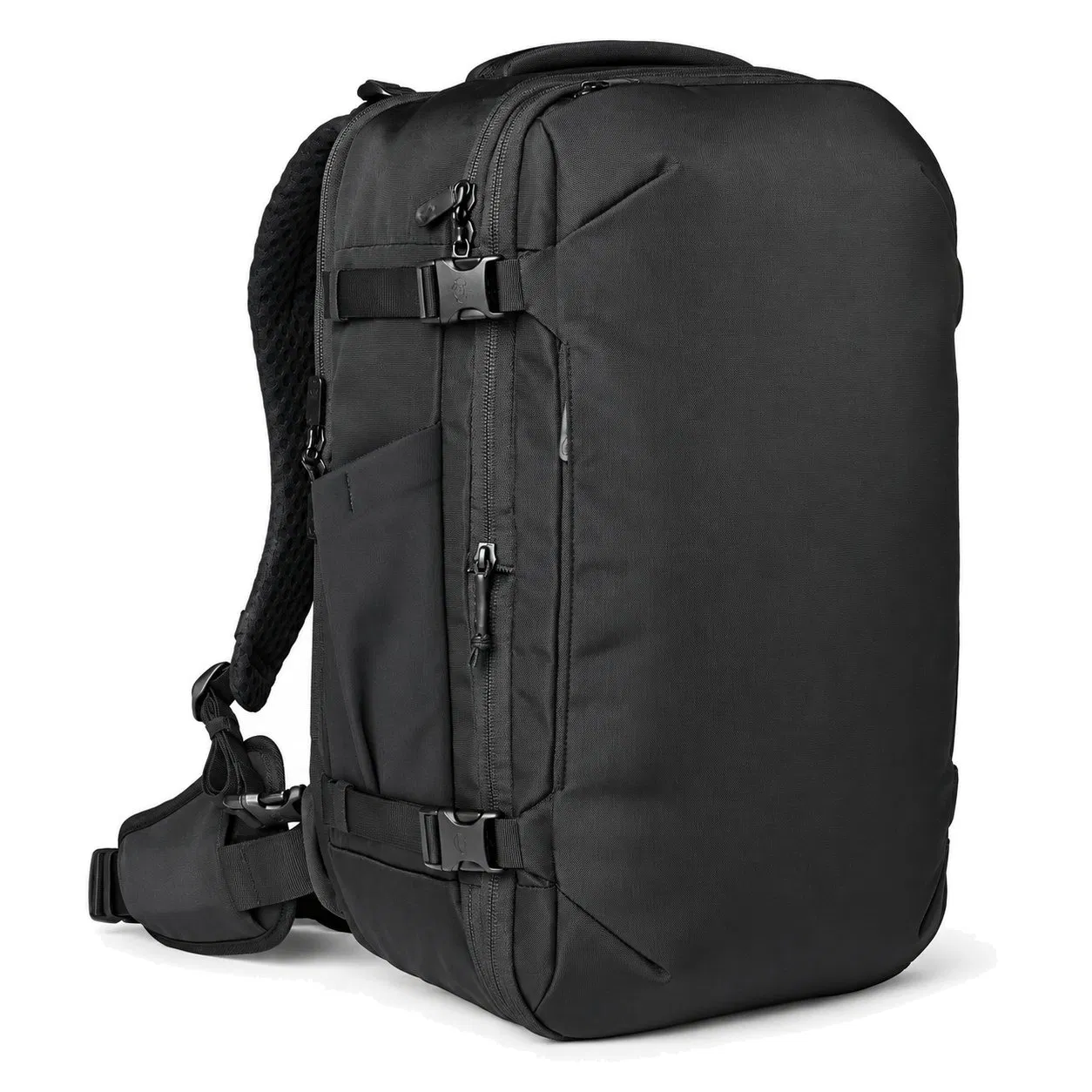 Nylon Expandable Travel Laptop Backpack Bag with Zipper and Adjustable Straps for Work