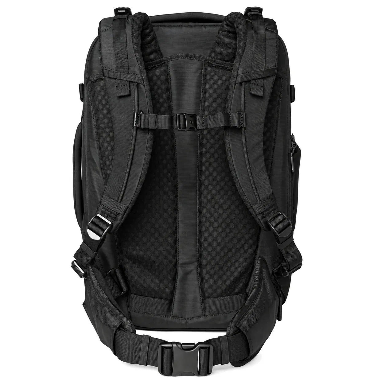 Nylon Expandable Travel Laptop Backpack Bag with Zipper and Adjustable Straps for Work