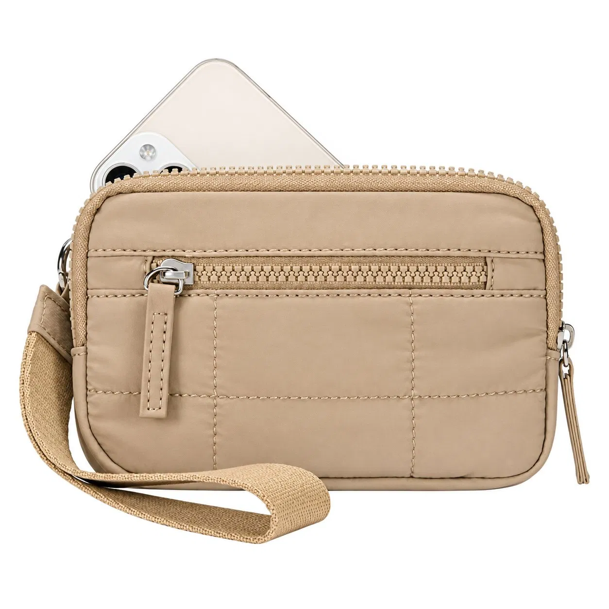 Custom Polyester Quilted Puffy Padded Waist Fanny Pack Crossbody Bag for Women Sports Travel