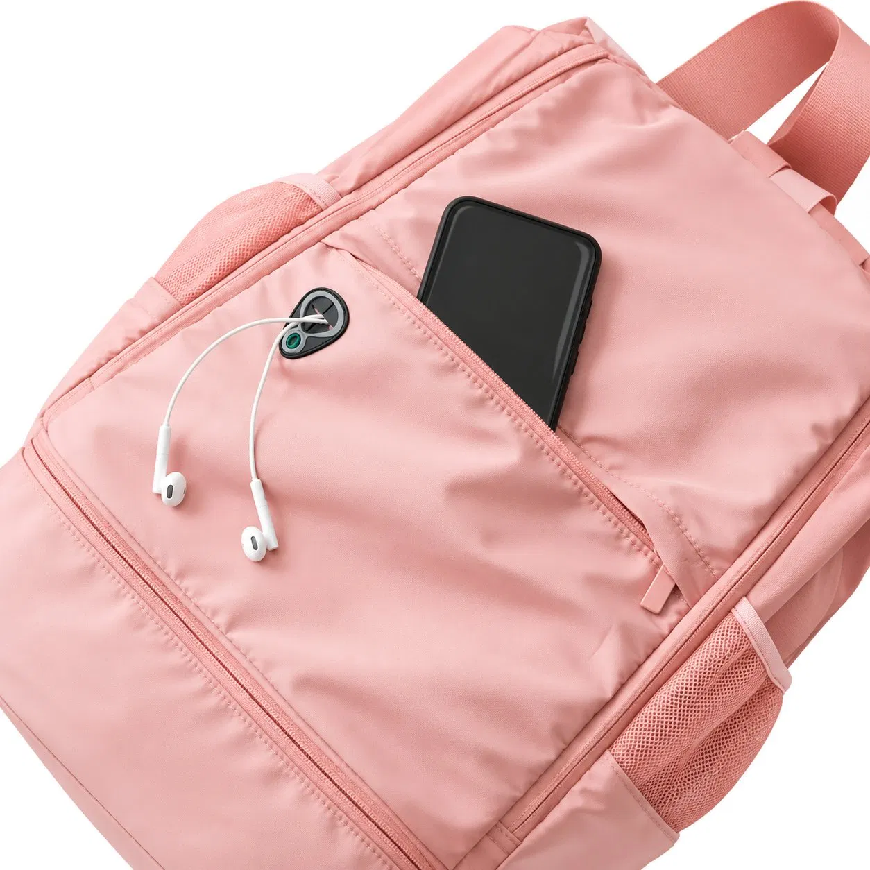 Custom Polyester Gym Yoga Swimming Backpack Bag with Wet Dry Compartments for Sports Travel