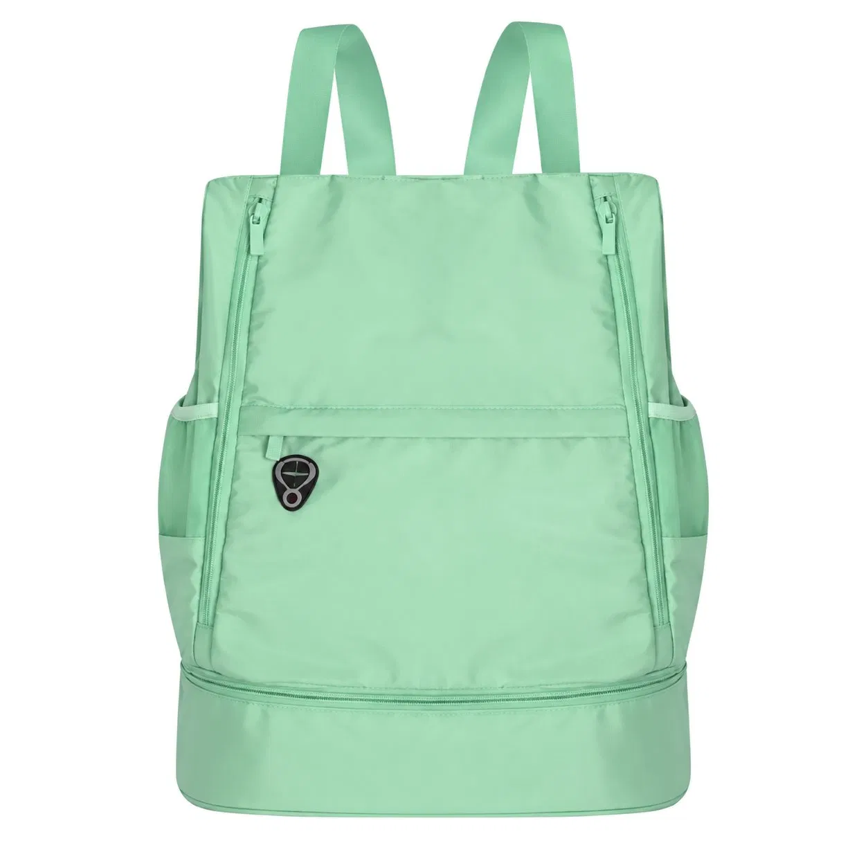 Custom Polyester Gym Yoga Swimming Backpack Bag with Wet Dry Compartments for Sports Travel