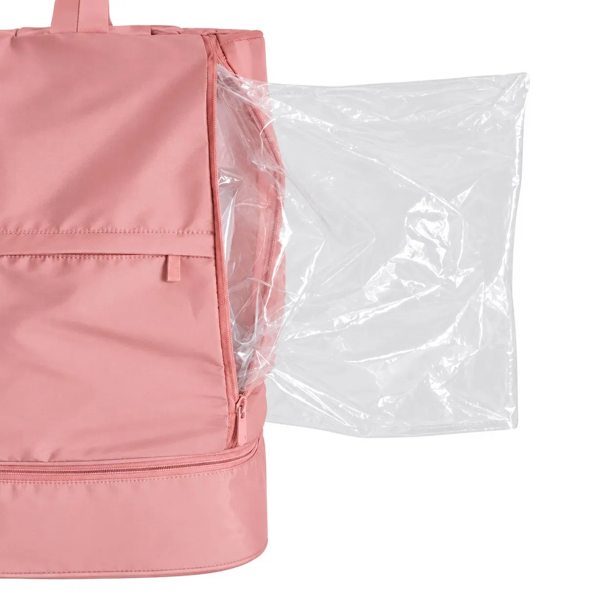 Custom Polyester Gym Yoga Swimming Backpack Bag with Wet Dry Compartments for Sports Travel