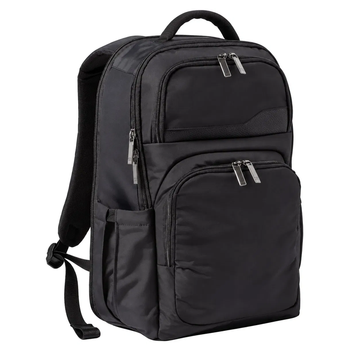 Custom Quilted Laptop Daypack Backpack Bag with Organizer Pockets and Trolley Sleeve for School Travel