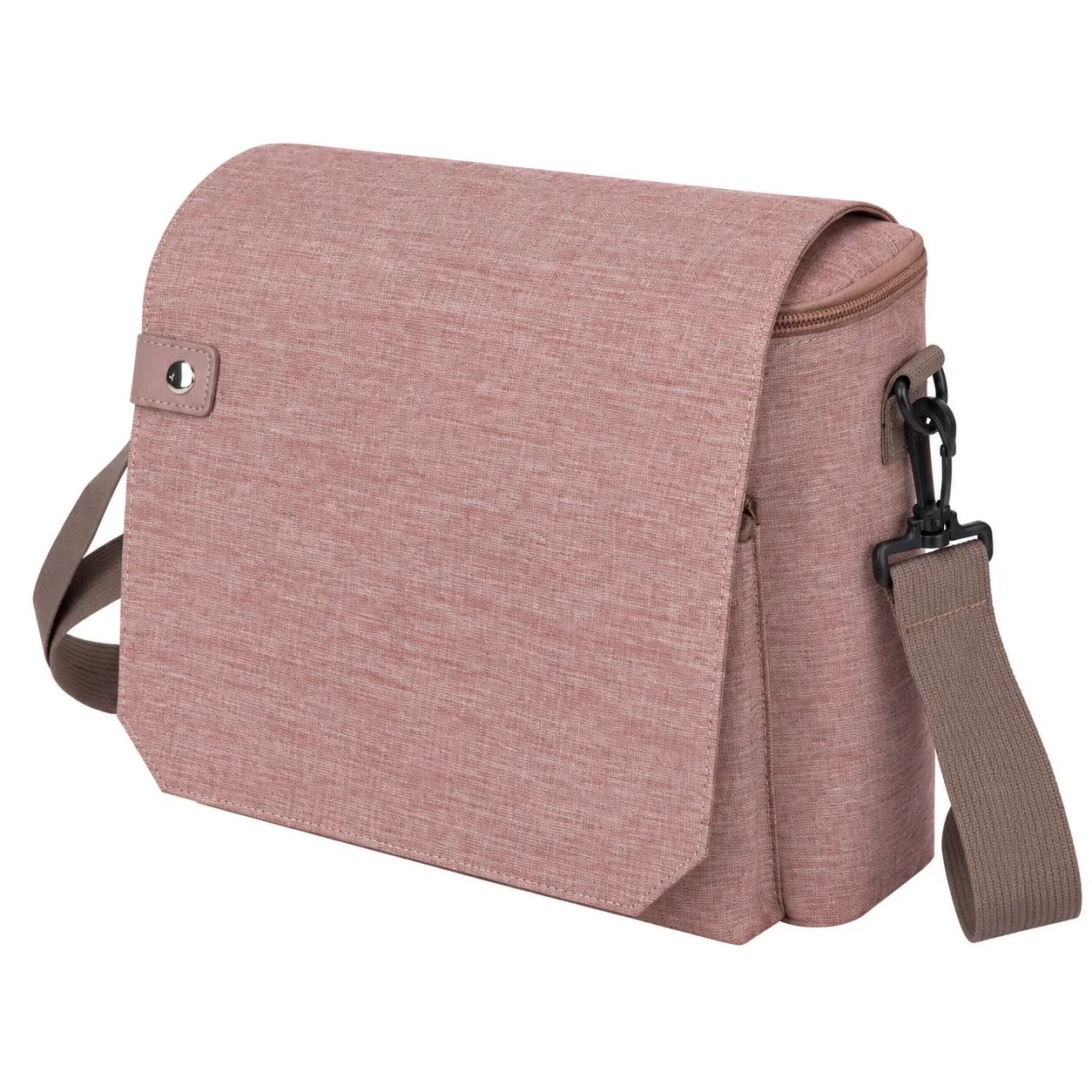 Custom Polyester Baby Stroller Car Organizer Hanging Messenger Bag with Clear Window for Travel