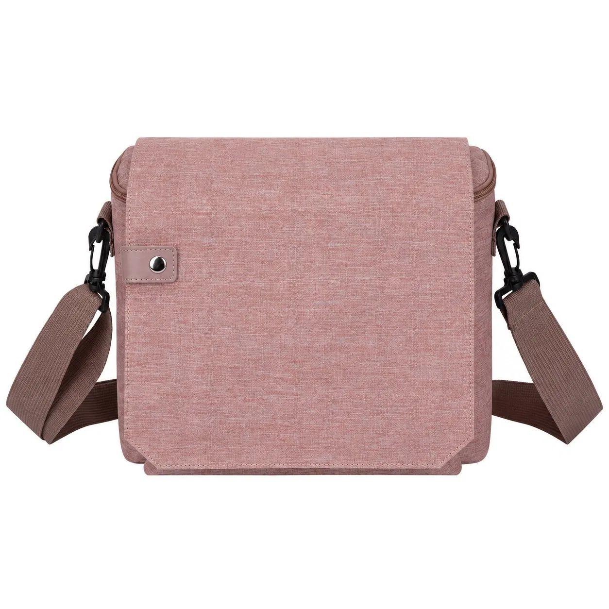 Custom Polyester Baby Stroller Car Organizer Hanging Messenger Bag with Clear Window for Travel