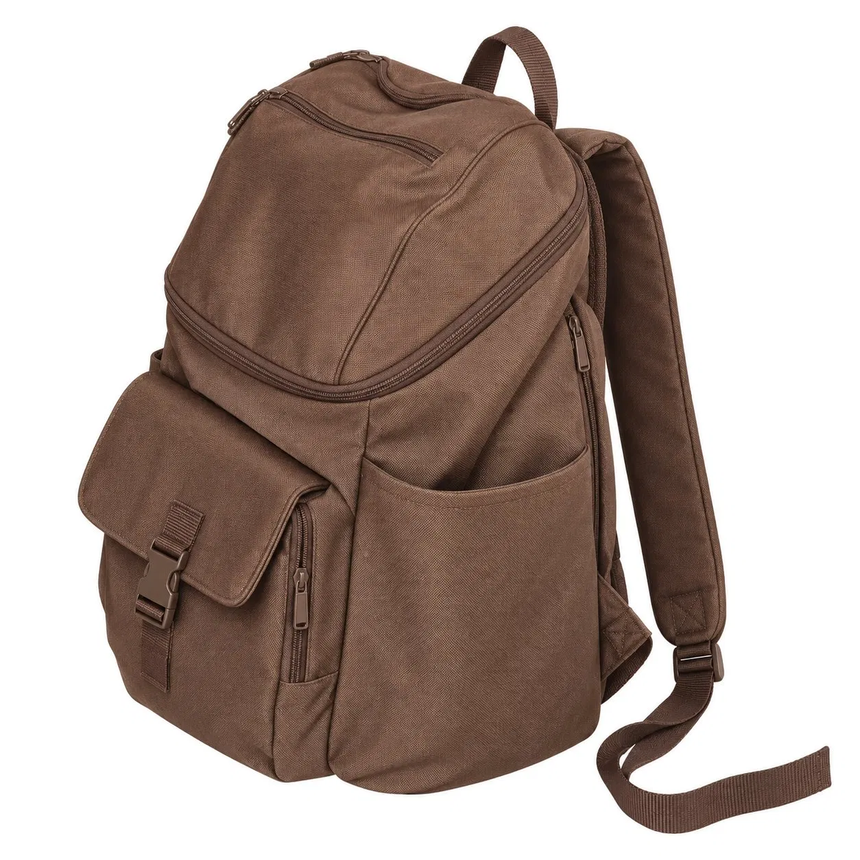 Custom Polyester Diaper Backpack Mommy Bag with Bottle Pockets Padded Laptop Sleeve and Changing Pad