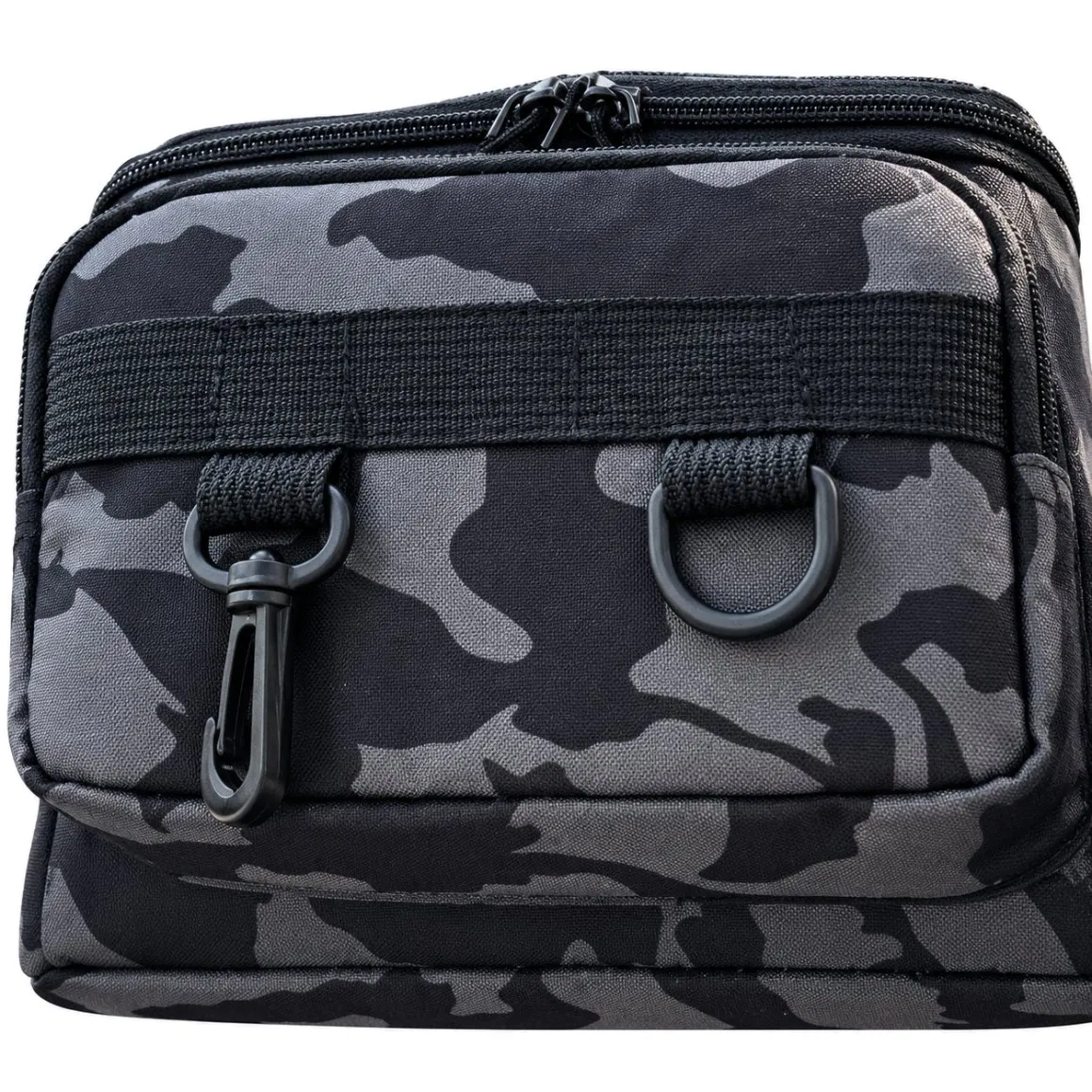 Custom Polyester Fishing Tackle Waist Sling Chest Bag with Zipper and Multiple Compartments for Men