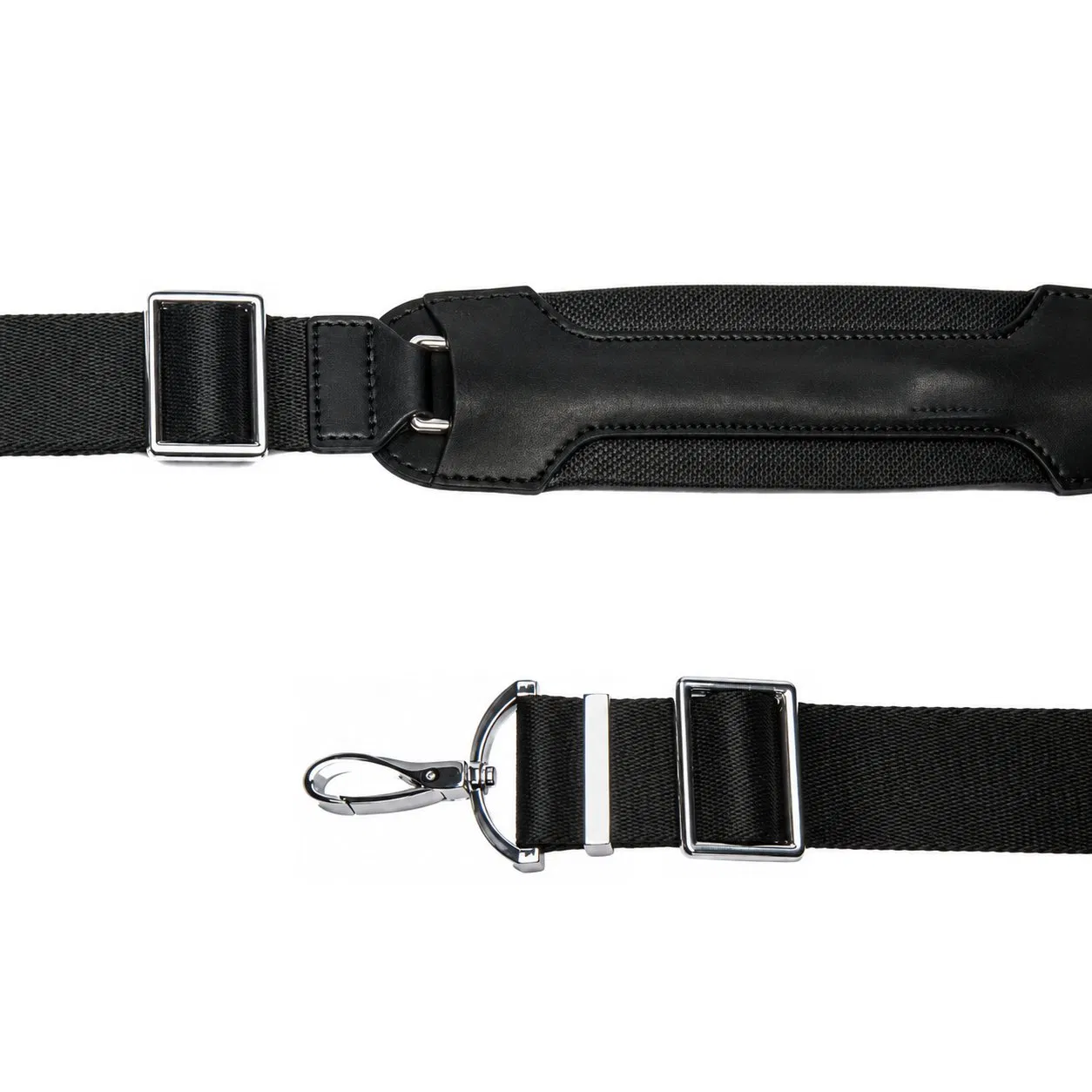 Custom PU Leather Business Laptop Messenger Briefcase Bag with Adjustable Strap for Men Work Travel