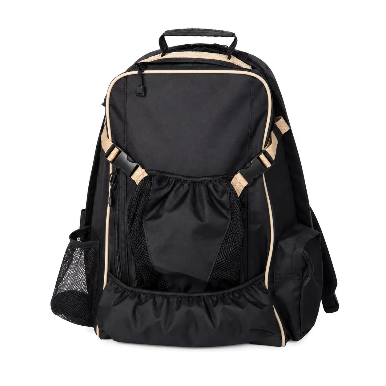 Custom Polyester Horse Riding Equestrian Gear Backpack with Adjustable Ventilated Helmet Holder