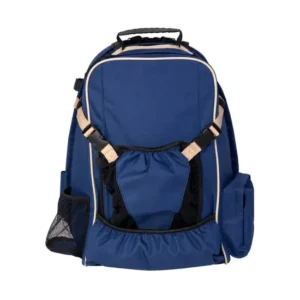 Custom Polyester Horse Riding Equestrian Gear Backpack with Adjustable Ventilated Helmet Holder