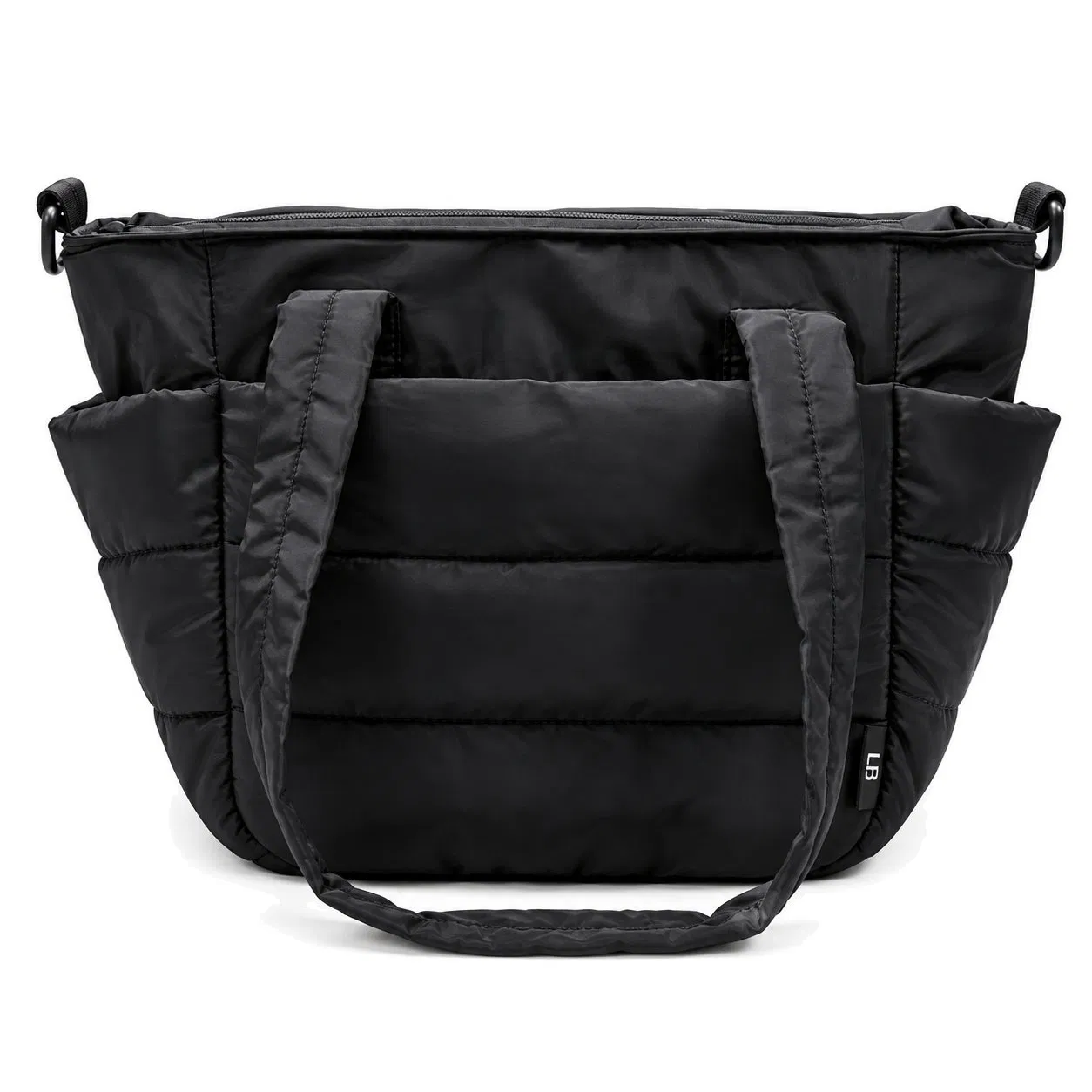 Custom Quilted Puffer Insulated Lunch Tote Bag with PEVA Lining and Shoulder Strap for Women Work Travel