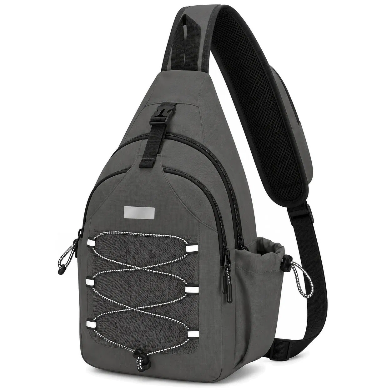 Custom Padded Tennis Padel Pickleball Racket Sling Backpack with Reversible Strap and Bottle Holders