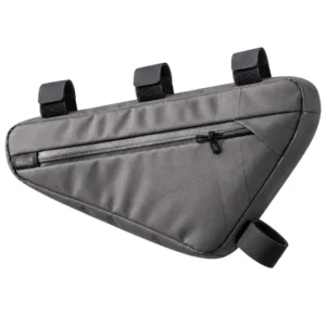 Custom Bicycle Frame Handlebar Triangle Phone Storage Pouch Bag with Zipper and Key Clip for Cycling