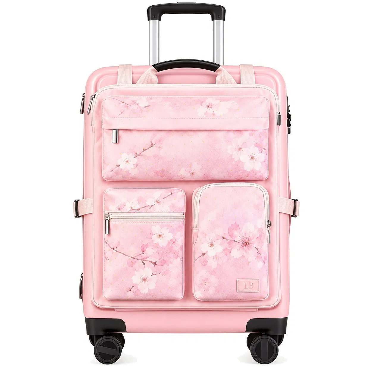 Custom Polyester Luggage Caddy Hanging Harness Storage Organizer Bag for Laptop and Suitcase Travel