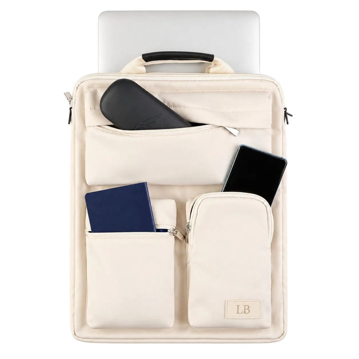 Custom Polyester Luggage Caddy Hanging Harness Storage Organizer Bag for Laptop and Suitcase Travel