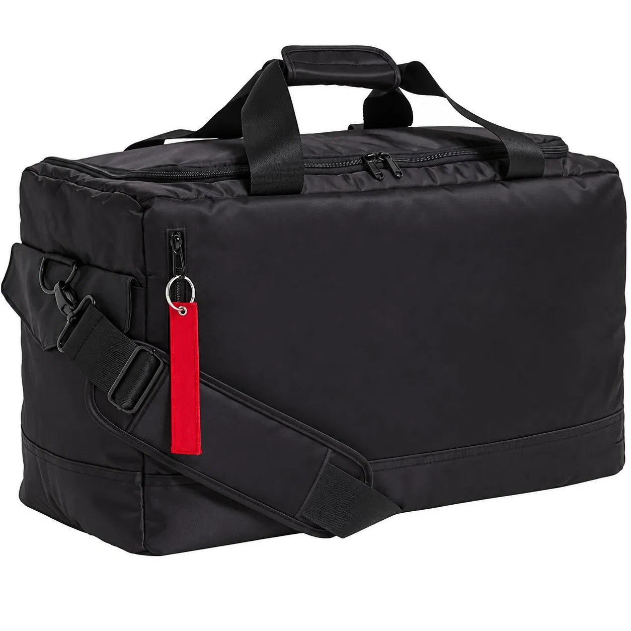 Custom Polyester Four Pair Sneaker Storage Gym Sports Travel Duffel Weekender Bag with Zipper