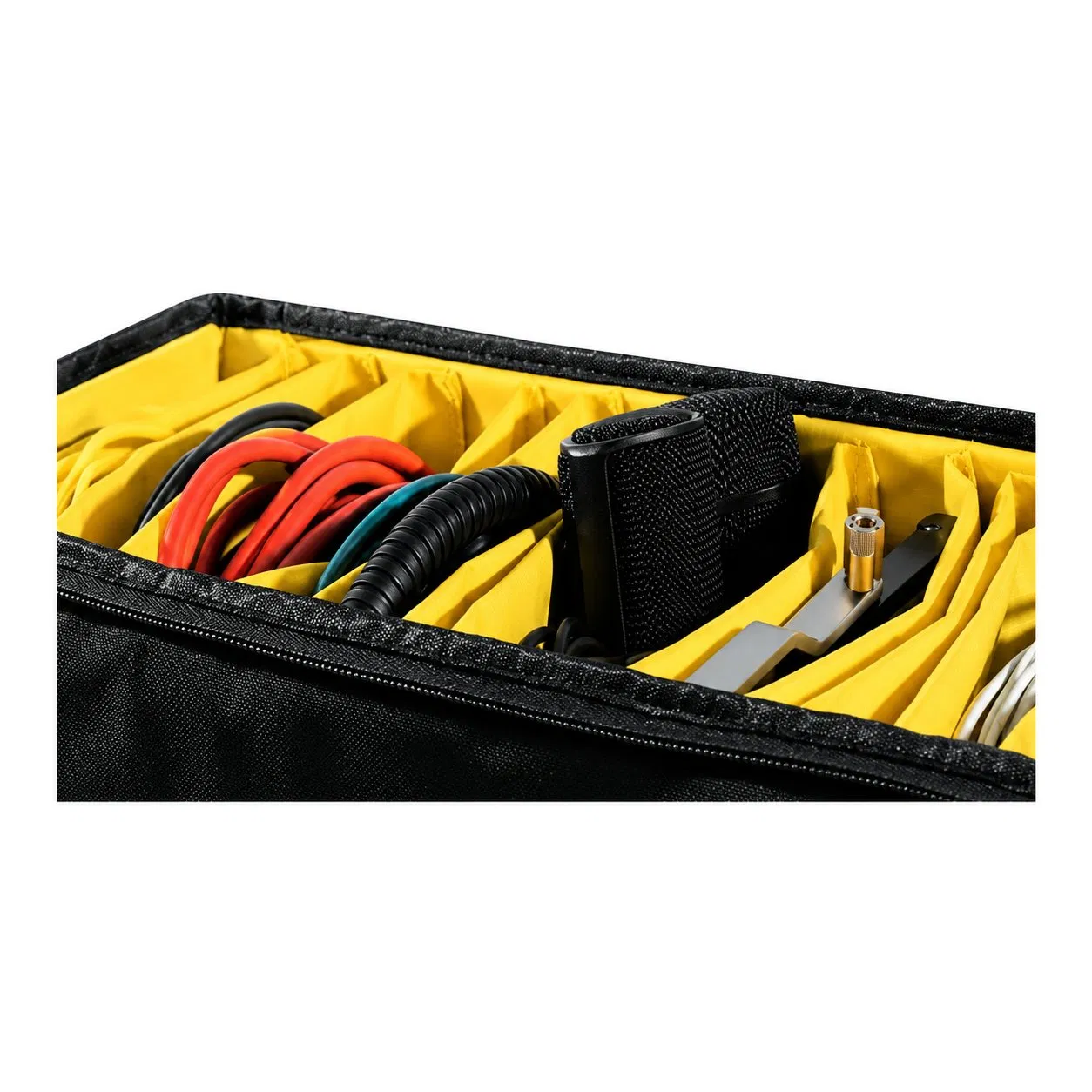 Custom Polyester DJ Mixer Controller Cable Headphone Equipment Soft Carry Bag for Music Travel