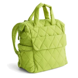 Custom Quilted Polyester Mommy Travel Duffel Tote Diaper Bag with Foldable Changing Mat and Zipper