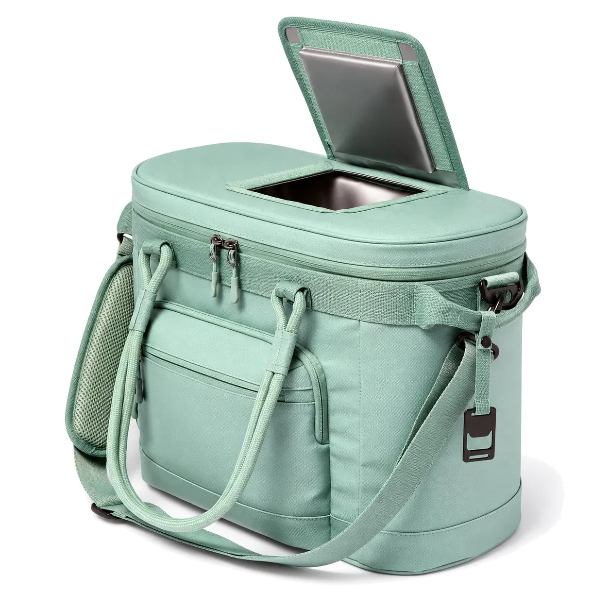 Custom Portable Soft Cooler Bag for Beach Camping Travel and Picnic with Insulated Lining