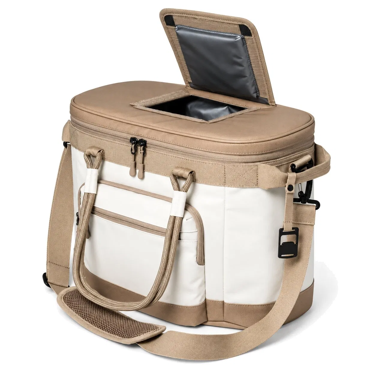 Custom Portable Soft Cooler Bag for Beach Camping Travel and Picnic with Insulated Lining