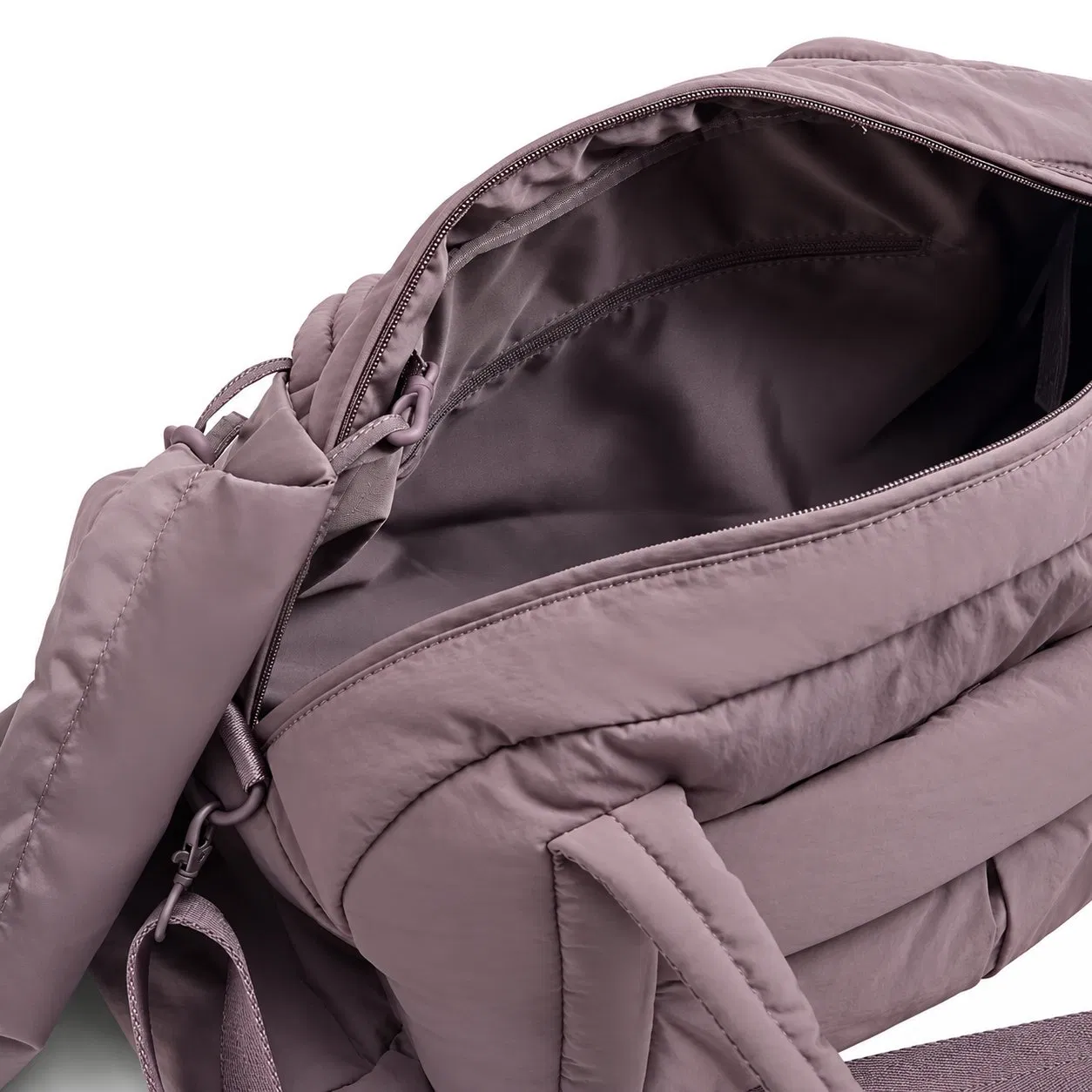 Custom Quilted Puffy Gym Yoga Duffle Bag with Pockets for Weekend Travel and Fitness