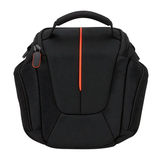 Custom Polyester DSLR Camera Shoulder Bag with Multiple Pockets for Outdoor Travel