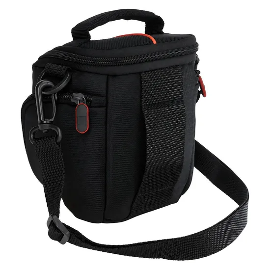 Custom Polyester DSLR Camera Shoulder Bag with Multiple Pockets for Outdoor Travel