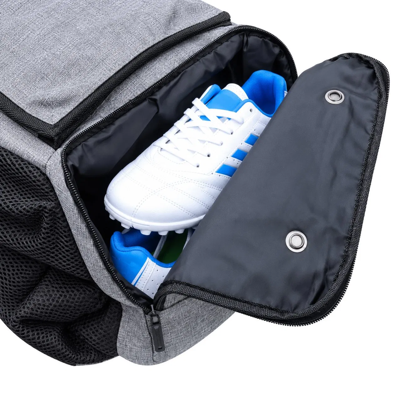 Custom Baseball Softball Equipment Backpack Bag with Bat and Helmet Holders for Outdoor Sports