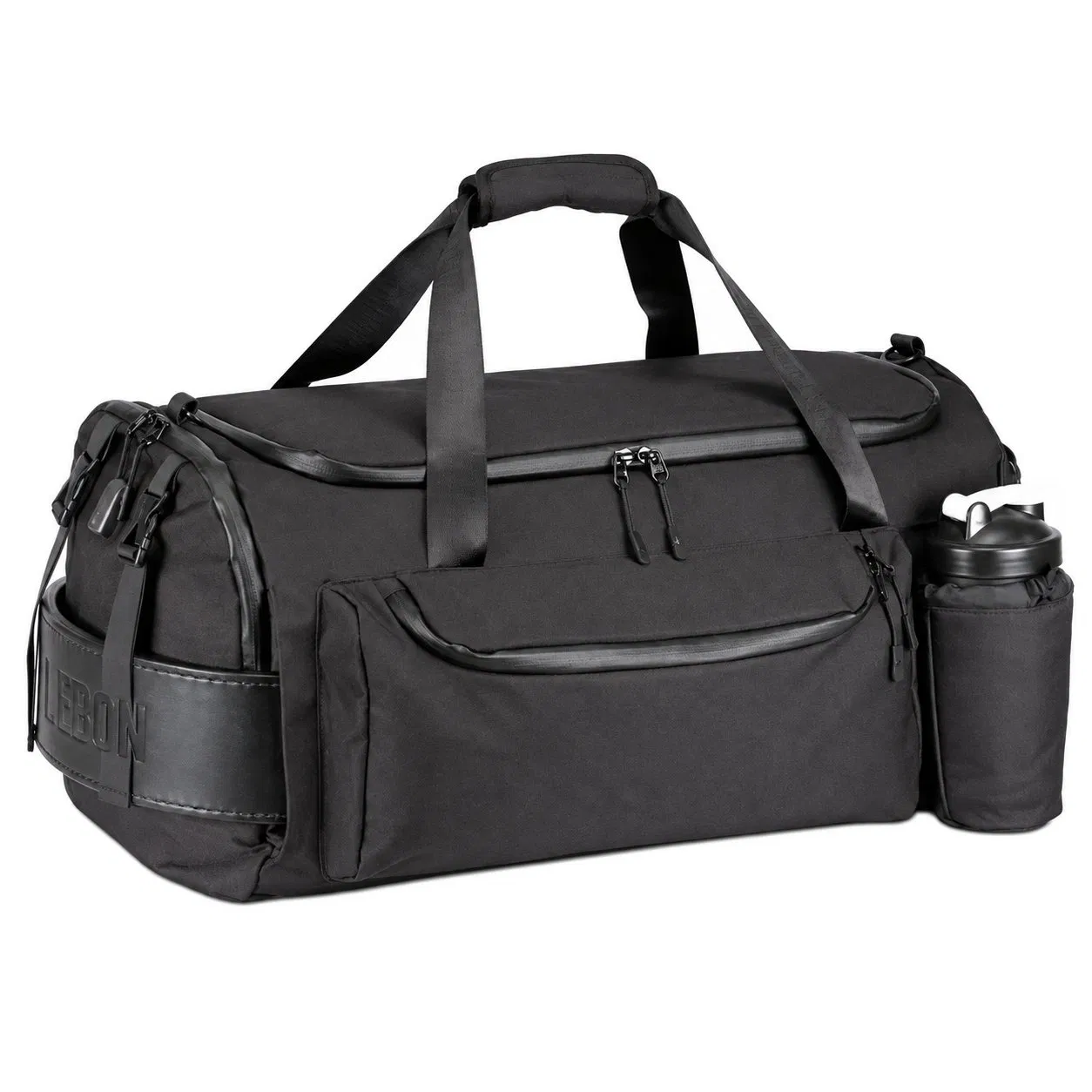 Custom Polyester Gym Duffle Travel Bag with Adjustable Strap for Outdoor Sports