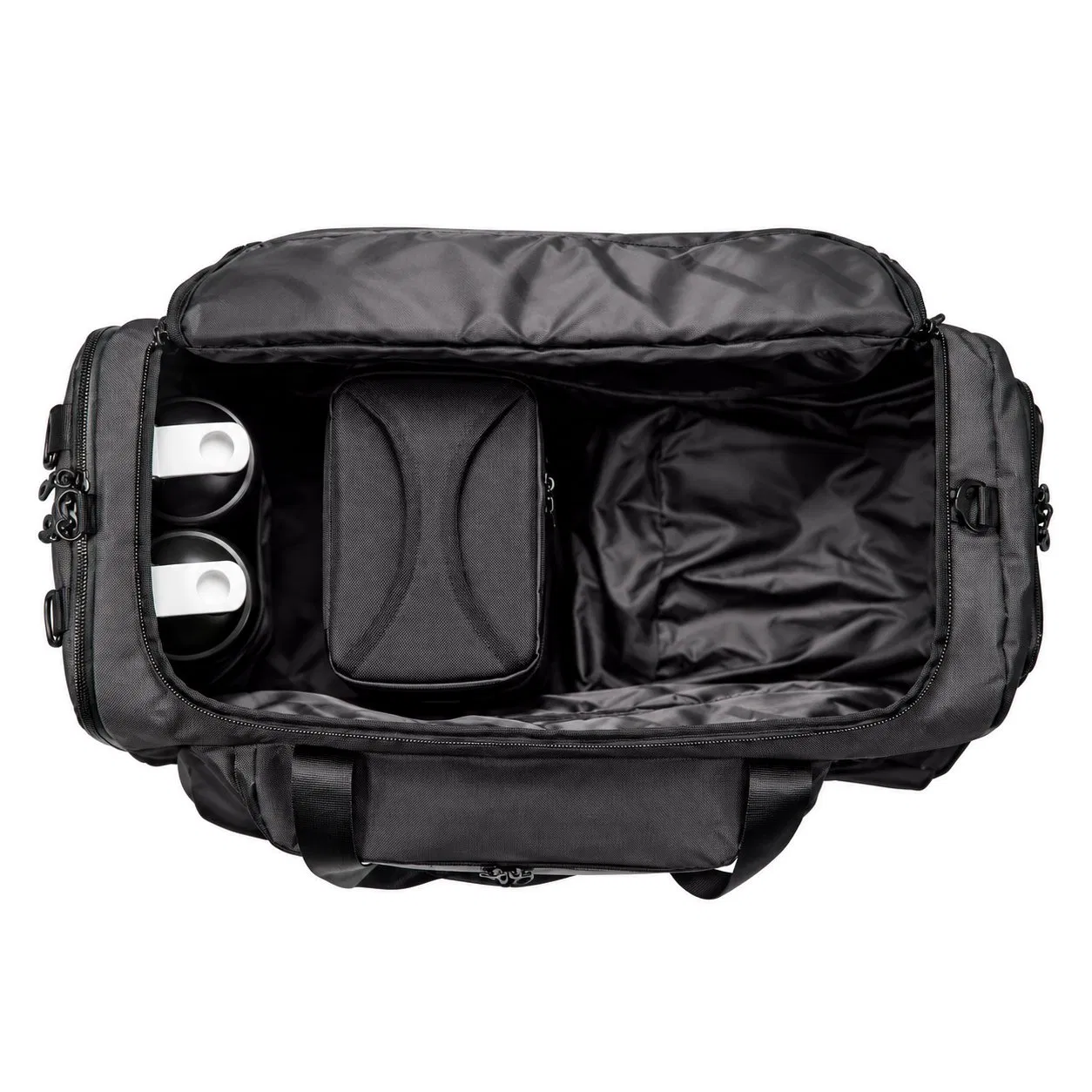 Custom Polyester Gym Duffle Travel Bag with Adjustable Strap for Outdoor Sports