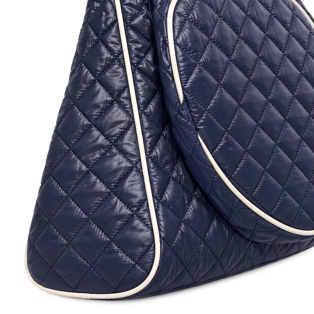 Custom Polyester Puffer Racket Sports Bag with Shoe Pocket for Tennis Pickleball and Padel