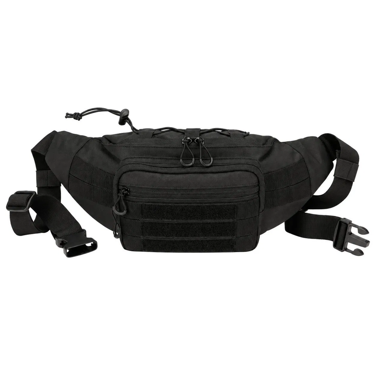 Custom Polyester Tactical Waist Bag with Multiple Pockets for Hiking Climbing and Outdoor Sports