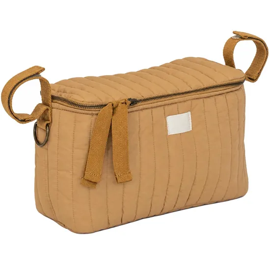 Custom Stroller Organizer Bag with Two Cup Holders and Adjustable Shoulder Strap