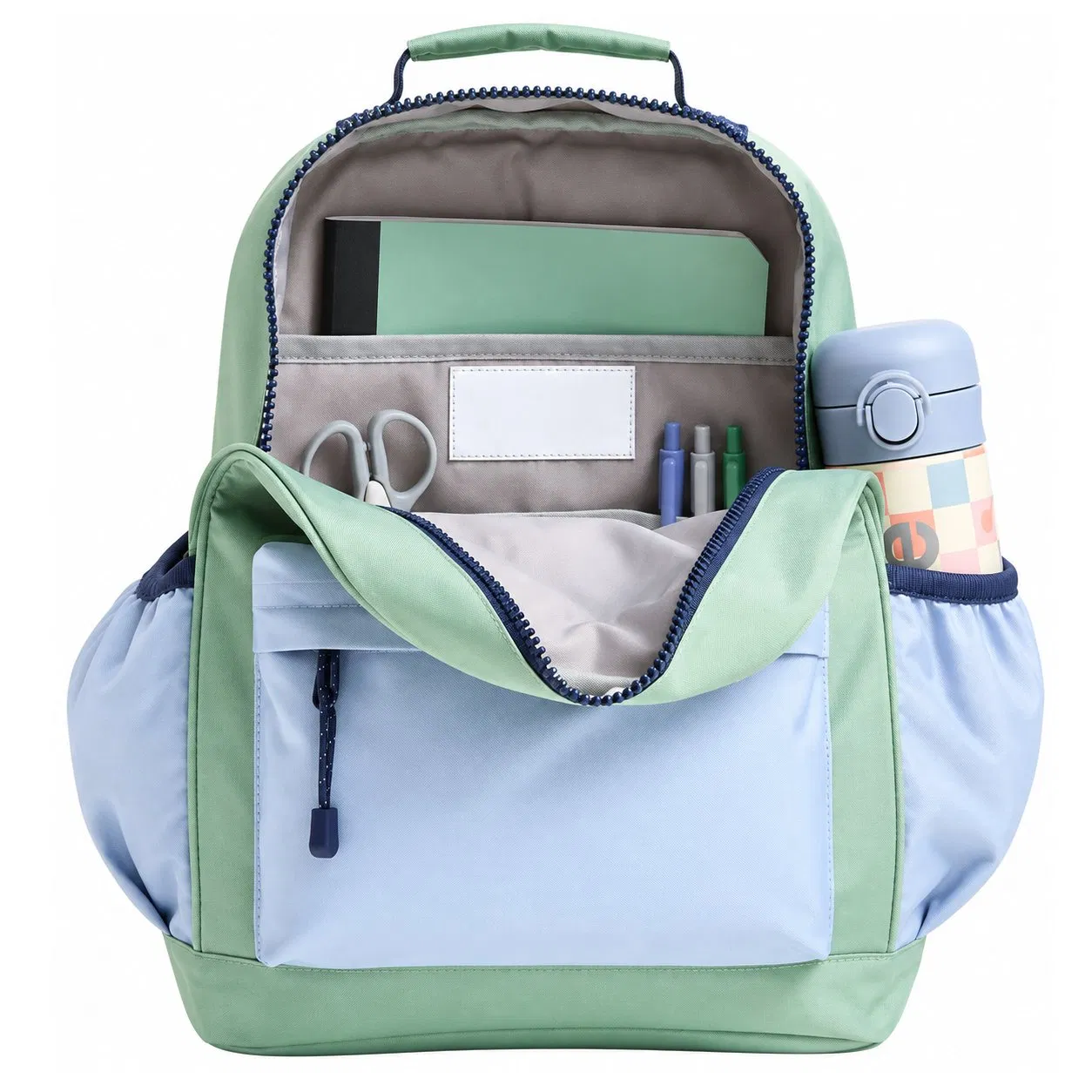 Lightweight Kids School Backpack with Tablet Sleeve and Custom Color