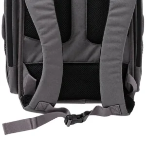 Polyester Fishing Tackle Backpack with Zipper Closure and Protective Rain Cover