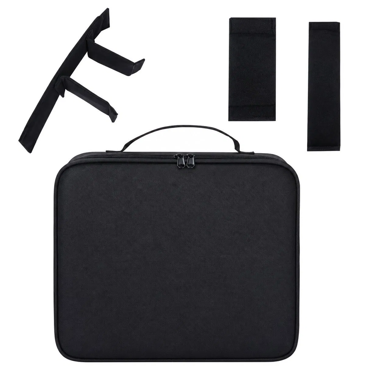 Zipper Barber Tool Organizer Bag for Hair Clippers Scissors and Salon Accessories