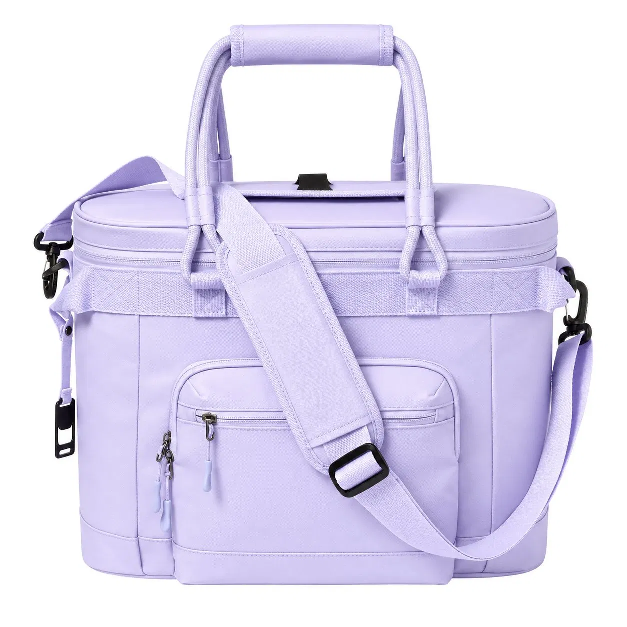 Portable Insulated Cooler Bag with Shoulder Strap for Beach Camping and Picnics