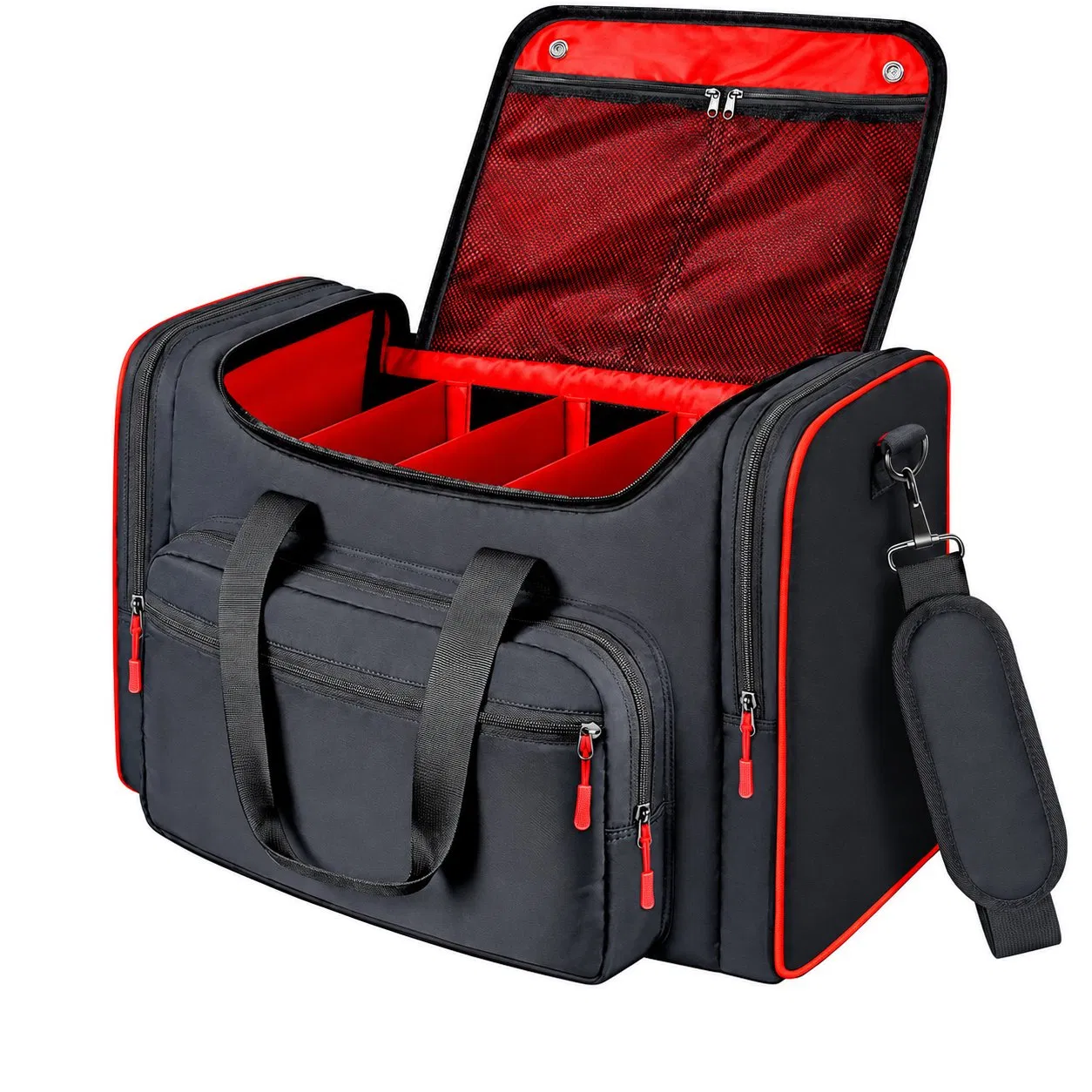 Multifunctional Gym Travel Duffel Bag with Adjustable Strap and Computer Compartment