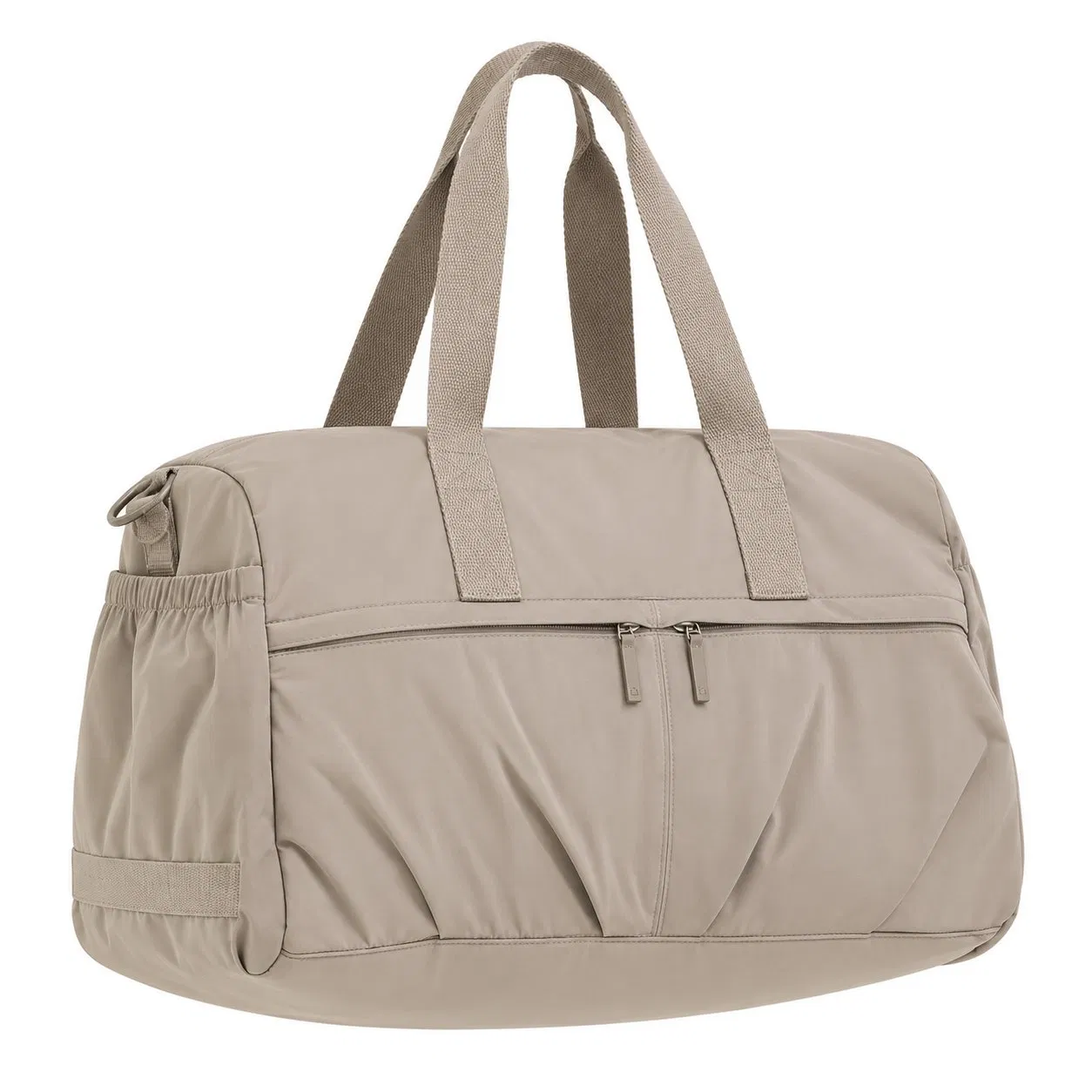 Sports Gym Duffel Bag with Shoe Compartment and Adjustable Strap for Weekend Travel