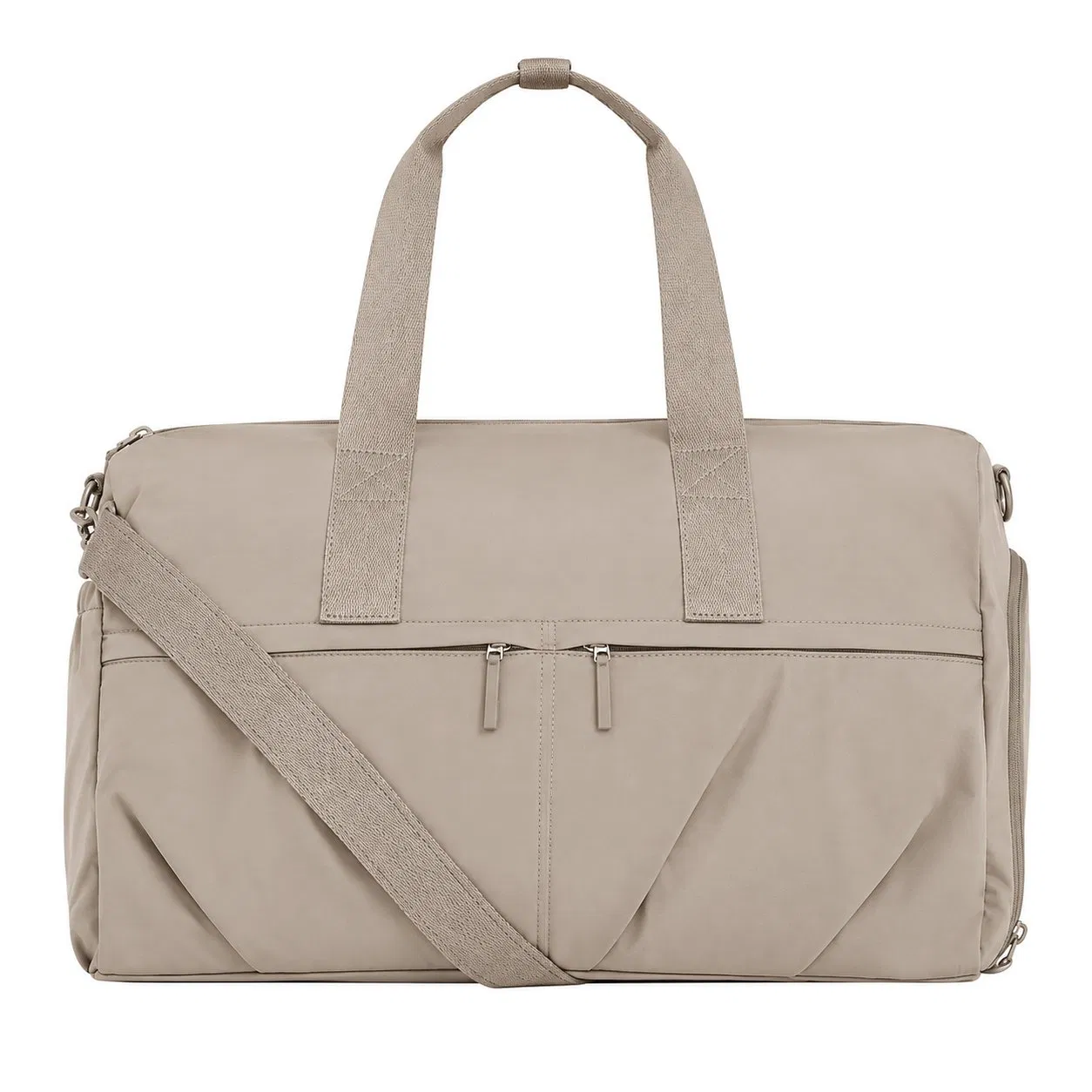 Sports Gym Duffel Bag with Shoe Compartment and Adjustable Strap for Weekend Travel