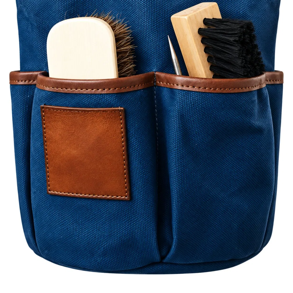 Horse Grooming Tool Organizer Tote Bag with Buckle Closure and Custom Logo